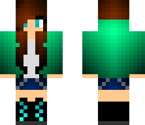 green jacket girl