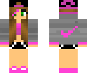 cute pink girl