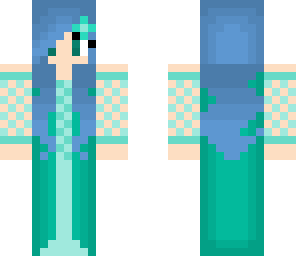 sea green nature girl