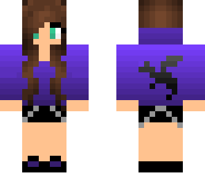 the girl with the dragon hoodie