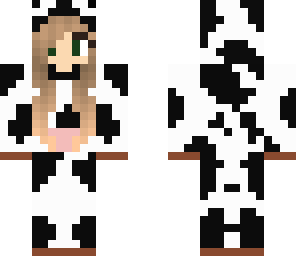 kawaii cow girl