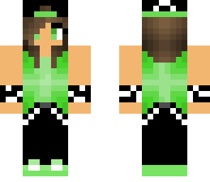 green girl edit
