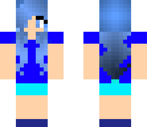lady in blue