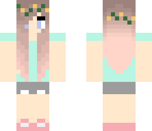 cute girl minecrafter