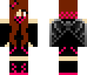 pink ninja with wings