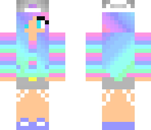rainbow girl