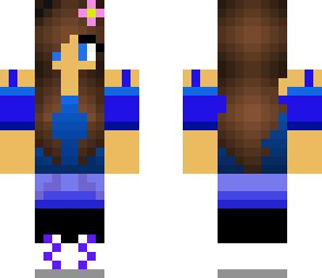 blue girl