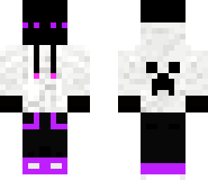 ender man with a head set