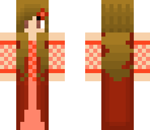 red nature girl