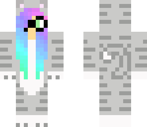 neko girl with glasses redone