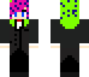 green cupcake man