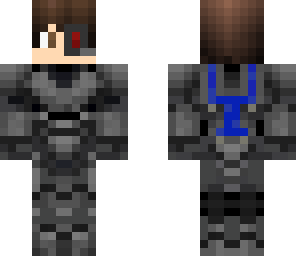 blue core cyber soldier