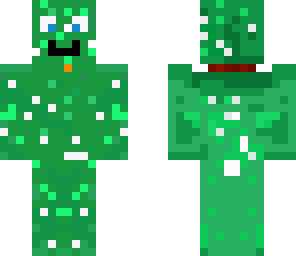 steve grass chameleon skin