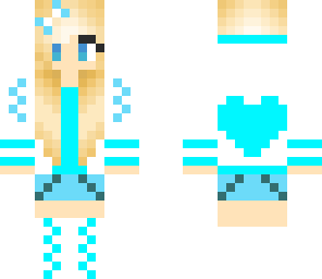 blue girl
