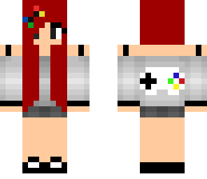red head gamergirl