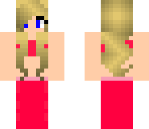 pink-red mermaid