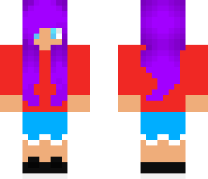 purple girl