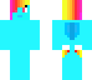 rainbow dash human