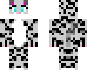 blue eyed snow leopard