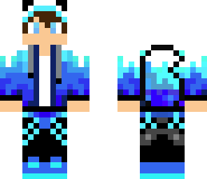 blue panda