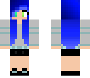 cute girl and blue         filippo