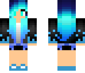 blue dj girl