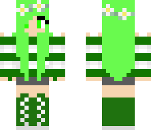 green girl