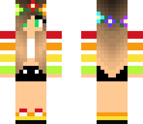rainbow girl