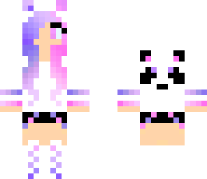 edit panda girl