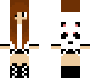 edited panda girl hoodie