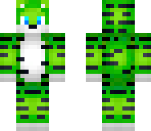 green tiger bear