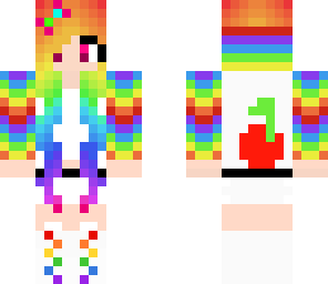 rainbow girl