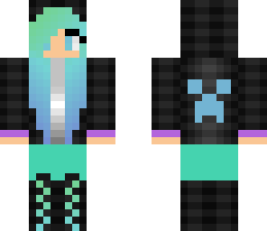 blue creeper girl