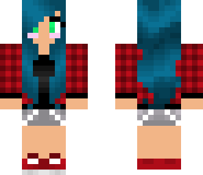 blue hair