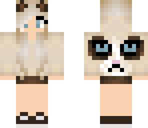 grumpy cat girl