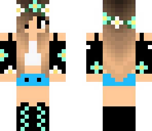 pretty mint green flower girl