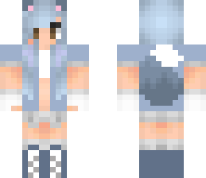 blue foxy girl