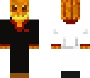 pumpkin man in suit
