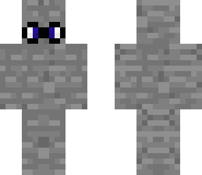 camo thingy stone person