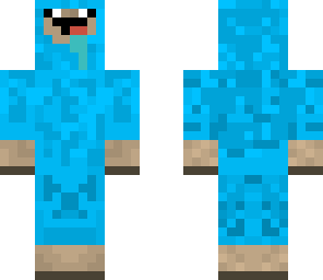 blue derp sheep skin