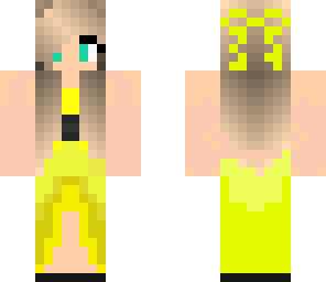 yellow dress