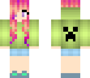 pinkhair girl