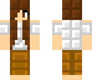 finished chocolate girl