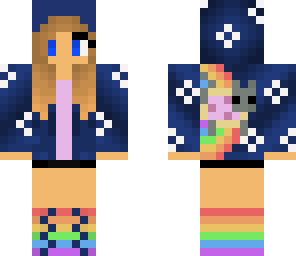 edited nyan cat girl original by inkmc