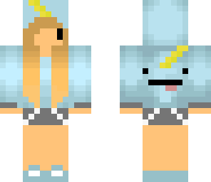 chibi narwhal girl