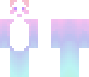 pastel rainbow panda