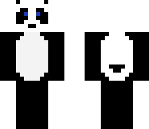 black and white panda