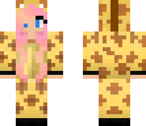 pink hair giraffe