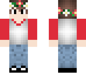 flower crown boy
