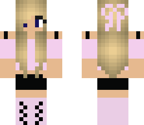 cute pink girl